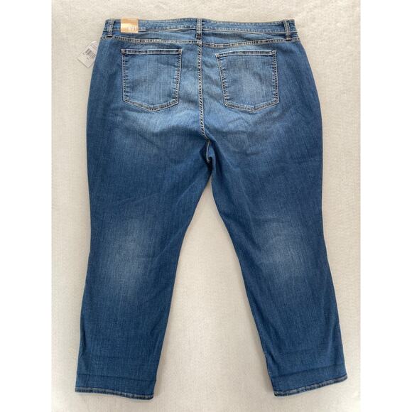 Kut from the Kloth Jeans Women's 24W Catherine Boyfriend Dark Blue Stretch Denim - Picture 13 of 13